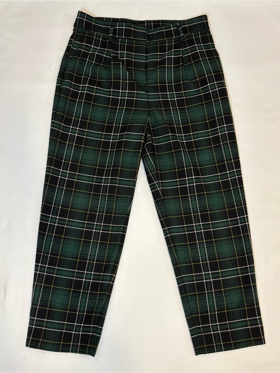 Ann Taylor Pants - Ann Taylor Green Plaid Women’s Chinos